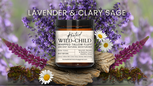 Lavender & Clary Sage Whipped Tallow - 8oz