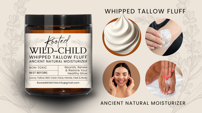 Lavender & Clary Sage Whipped Tallow - 8oz